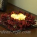 Pacific Accents Resin Wavy Top Flameless Tea Lights Candle EKT1009